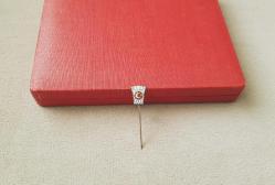 ESKİ - TÜRKİYE BASKETBOL FEDERASYONU ROZETİ - MADALYA ( SICAK MİNELİ MODEL ) C3138