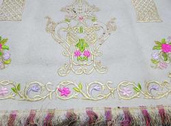 AnTiKa OSMANLI TeKKe İşİ İŞLEMELİ KEÇE SECCADE.....BüYük