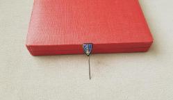 ESKİ - ANKARA ÜNİVERSİTESİ HUKUK FAKÜLTESİ ROZETİ - MADALYA ( SICAK MİNELİ MODEL ) C3154