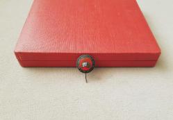 ESKİ - ATATÜRK DOĞUMUNUN 100 YIL ROZETİ - MADALYA ( SICAK MİNELİ MODEL ) C3157