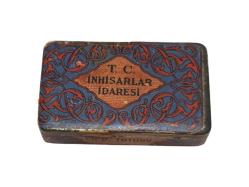 TC İNHİSARLAR İDARESİ PİPO TÜTÜNÜ KUTUSU - Ege Koleksiyon