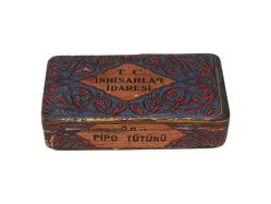 TC İNHİSARLAR İDARESİ PİPO TÜTÜNÜ KUTUSU