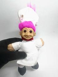 Vintage Chef Troll Şef Ahçı Bebek