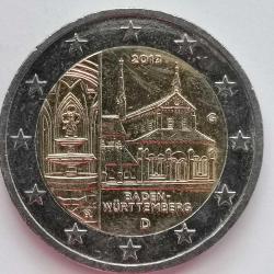ALMANYA  2013 D   2 EURO  HATIRA  Alman Devletleri - Baden-Württemberg
