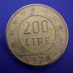 İtalya 200 Liret 1978