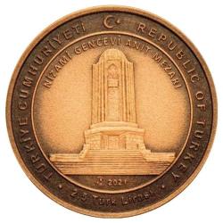 2021 Nizami Gencevi’nin Doğumunun 880. Yılı (Bronz) ''SERTİFİKALIDIR''