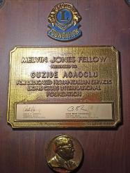 Lions International Plaket