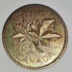 KANADA 1964    1 CENT