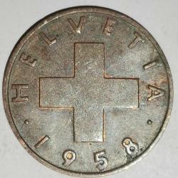 İSVİÇRE  1958  2  RAPPEN