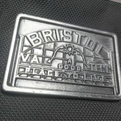 ABD Bristol Virginia Madalyon/Plaket