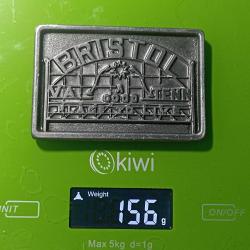 ABD Bristol Virginia Madalyon/Plaket