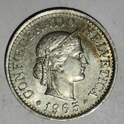 İSVİÇRE  1965   10  RAPPEN