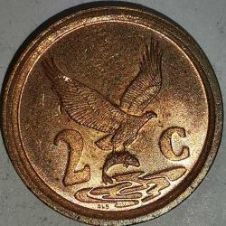 GÜNEY AFRİKA  1992  2 CENT