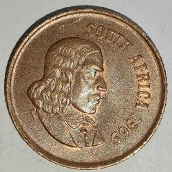 GÜNEY AFRİKA  1969   1 CENT