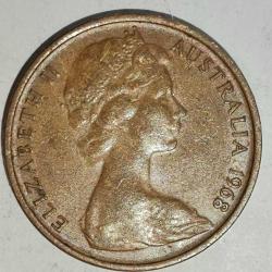 AVUSTRALYA  1968  1  CENT