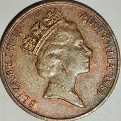 AVUSTRALYA  1989   2  CENT