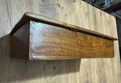 ANTİKA AHŞAP EL YAPIMI SANDIK 35x19x8