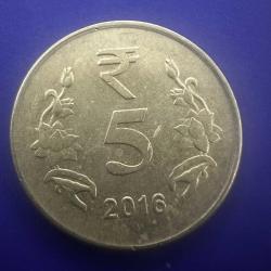 Hindistan 5 Rupi 2016