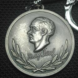 Rudolf Diesel Madalyon / Anahtarlık
