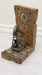 MASA SÜSÜ PLAKET PETROL POMPASI BRONZ