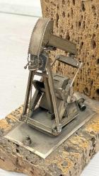 MASA SÜSÜ PLAKET PETROL POMPASI BRONZ