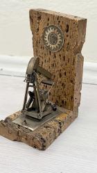 MASA SÜSÜ PLAKET PETROL POMPASI BRONZ