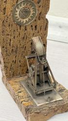 MASA SÜSÜ PLAKET PETROL POMPASI BRONZ