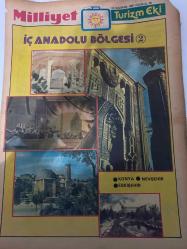 MİLLİYET GAZETESİ TURİZM EKİ (TURKISH NEWSPAPER) - 16 HAZİRAN 1981 -Mevlâna-Mehmet Bey-Nasrettin Hoca-Milliyet Turizm Eki-İç Anadolu Bölgesi 2-Konya-Eşsiz Bir Tarihi Turizm Merkezi Konya-Türkçe Devlet Dili Olarak İlk Kez Konya’nın Karaman İlçesinde Kullanıldı-Gez Dünyayı Gör Konya’yı-Konya’nın Önemli Günleri-Nasrettin Hoca-Türk Mizahının Büyük Ustası Tebessüm Beldesinin Sultanı Nevşehir-Dünyada Benzeri Olmayan Doğa Harikası Bir Masal Beldesi Nevşehir-Eskişehir-İç Turizm Yönünden Önemi Giderek Artan Bir İlimiz Eskişehir-Verimli Bir Döviz Kaynağı Lületaşı-Anadolu’nun Demiryolu ve Karayolu Kavşağında Bulunan «Pesinüs» ve «Midas» Tarihi Şehirlere Sahip Eskişehir