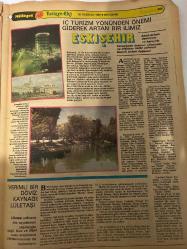 MİLLİYET GAZETESİ TURİZM EKİ (TURKISH NEWSPAPER) - 16 HAZİRAN 1981 -Mevlâna-Mehmet Bey-Nasrettin Hoca-Milliyet Turizm Eki-İç Anadolu Bölgesi 2-Konya-Eşsiz Bir Tarihi Turizm Merkezi Konya-Türkçe Devlet Dili Olarak İlk Kez Konya’nın Karaman İlçesinde Kullanıldı-Gez Dünyayı Gör Konya’yı-Konya’nın Önemli Günleri-Nasrettin Hoca-Türk Mizahının Büyük Ustası Tebessüm Beldesinin Sultanı Nevşehir-Dünyada Benzeri Olmayan Doğa Harikası Bir Masal Beldesi Nevşehir-Eskişehir-İç Turizm Yönünden Önemi Giderek Artan Bir İlimiz Eskişehir-Verimli Bir Döviz Kaynağı Lületaşı-Anadolu’nun Demiryolu ve Karayolu Kavşağında Bulunan «Pesinüs» ve «Midas» Tarihi Şehirlere Sahip Eskişehir