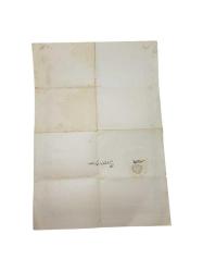 OSMANLICA EVLİLİK İZİNNAMESİ