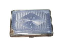 ANTİKA MİNELİ GÜMÜŞ TABAKA