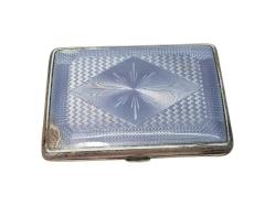 ANTİKA MİNELİ GÜMÜŞ TABAKA