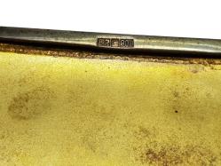 ANTİKA MİNELİ GÜMÜŞ TABAKA