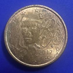 Fransa 1 Eurocent 2017