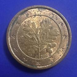 Almanya 1 Eurocent 2012 J