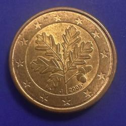 Almanya 1 Eurocent 2005 J