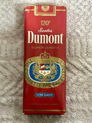LOT.10 » 1970-1980 Dönemi DUMONT 120's Kolleksiyonluk sigara pakedi kapalı açılmamış U.S.A.