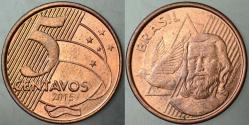 BREZİLYA 5 CENTAVOS 2015 ÇİLALTI.