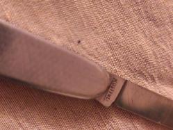 Rostfrei antika çelik çakı