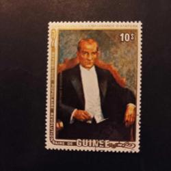 1981YENİ GİNE ATATÜRK ÜN DOĞUMUNUN 100.YILI  DAMGALI