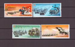 2009 Çin '' Halk Cumhuriyeti'nin 60. Yıldönümü - Askeri Geçit Töreni '' Mnh Lüks Tam Seri Pul     -----Ç216