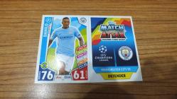 Topps 2017-18 UEFA Champions League Danilo Manchester City FC Base Kart No:170