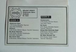 19545-BÜLENT ERSOY**DÜŞKÜNÜM SANA**TÜRKÜOLA KASET
