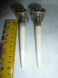 ANTİKA JİLETLİ TRAŞ MAKİNESİ 2 ADET TEPEDEN AÇILIP KAPANMALI GİLLETTE FİRMASININ ÜRÜNÜ AMA MARKA YAZMIYOR  SAĞLAM KUSURSUZ