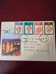 Efemera - Avustralya Önde Gelen Avustralyalılar (Prominent Australians) Özel Cachet'li, Dörtlü Pul Seti: - kitantik - kitaLog