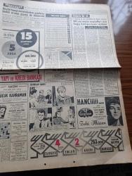 Hürriyet Gazetesi - Turkish Newspaper - 26 Ekim 1960 - 6-7 Eylül duruşmalarına Dün devam edilmiş şahit olarak da Patrik Athenagoras dinlenmiştir fotoğraf - Patrik Athenagoras tertip konusunda şahsi kanaatim yok dedi - Yedinci gün şahitlerden Ekrem Alican Ve Taner Güneş mühim açıklamada bulundular -  Yassıada davalarının birleştirilmesi yazan Çetin Özek - Başbakan Adnan Menderes duruşma salonuna götürülürken fotoğraf - 17 asır sonra bir Patrik ilk defa yargıç huzurunda - Başbakan Cemal Gürsel adaletin kestiği parmak acımaz dedi - Amerika'da cumhuriyetçiler zencilerin peşinde - İstanbul'da sinema tiyatro programı - Zeki Müren ana başta taç imiş pek yakında Grafson plaklarında - Onlarla bir yıl yazan sabık başvekil Adnan Menderes'in son hususi özel kalem müdürü Arif Özgen Yazı Dizisi - Sophia Loren son filminde neden başarılıydı fotoğraf - 2. Cumhuriyet anayasası ön projesinin tam metni - A milli takım namzetleri hazırlık maçında Beyoğlusporu 4-0 yendi - Galatasaray dün çalıştı fotoğraf