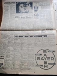 Hürriyet Gazetesi - Turkish Newspaper - 26 Ekim 1960 - 6-7 Eylül duruşmalarına Dün devam edilmiş şahit olarak da Patrik Athenagoras dinlenmiştir fotoğraf - Patrik Athenagoras tertip konusunda şahsi kanaatim yok dedi - Yedinci gün şahitlerden Ekrem Alican Ve Taner Güneş mühim açıklamada bulundular -  Yassıada davalarının birleştirilmesi yazan Çetin Özek - Başbakan Adnan Menderes duruşma salonuna götürülürken fotoğraf - 17 asır sonra bir Patrik ilk defa yargıç huzurunda - Başbakan Cemal Gürsel adaletin kestiği parmak acımaz dedi - Amerika'da cumhuriyetçiler zencilerin peşinde - İstanbul'da sinema tiyatro programı - Zeki Müren ana başta taç imiş pek yakında Grafson plaklarında - Onlarla bir yıl yazan sabık başvekil Adnan Menderes'in son hususi özel kalem müdürü Arif Özgen Yazı Dizisi - Sophia Loren son filminde neden başarılıydı fotoğraf - 2. Cumhuriyet anayasası ön projesinin tam metni - A milli takım namzetleri hazırlık maçında Beyoğlusporu 4-0 yendi - Galatasaray dün çalıştı fotoğraf