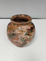 Antika Çok Yaşlı Sırlı Kınık Toprak Küp