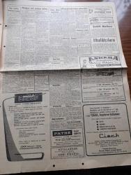 Hürriyet Gazetesi - Turkish Newspaper - 28 Ekim 1960 - 85 Profesör ve 43 doçentin içine son verildi - Ordinaryus profesör Sıddık Sami Onar tasfiye haberi üzerine rektörlük vazifemde 1 dakika kalmam istifa ederim dedi - Adnan Menderes cevap vereceği yerde sual sormaya başladı fotoğraf - 6-7 Eylül şahitleri Cihat Baban ve Fethi Çelikbaş'a göre Hadise mürettep - işlerine son verilenlerin tam listesi - Ekrem Şerif Egeli Ali Fuat Başgil Tarık Zafer Tunaya Fotoğraf - İstanbul'da 1000 kişi aftan faydalanıyor - meşhur bebek davası pazartesi günü başlıyor - sarışın soprano Ayhan Aydan da Yüksek Adalet divanında tanıklık yapacak fotoğraf - Malatya'ya boru ile petrol sevk edildi - İstanbul nüfusu 1 milyon 902.348 - İstanbul'da sinema tiyatro programı - Onlarla bir yıl yazan sabık başvekil Adnan Menderes'in son hususi özel kalem müdürü Arif Özgen Yazı Dizisi - seyyar kan bankası - Zeki Müren Behiye Aksoy balarısı Ahmet ve Özdemir Nigar Uluerer yeni Maksim salonlarında - Fenerbahçe Galatasaray maçı