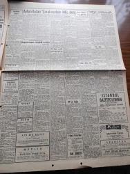 Hürriyet Gazetesi - Turkish Newspaper - 1 Kasım 1960 - Yassıada davalarının 9. Günü - bebek davası sırasında çekilen fotoğrafta tanık olarak dinlenen opera sanatçısı Ayhan Aydan ve Adnan Menderes fotoğraf - Soprano Ayhan Aydan çocuk eceliyle öldü dedi - Demokrat partiye bağışta bulunanlar ifade veriyor - armatör Akif Sadıkoğlu tevkif edildi - milli birlik komitesi tasfiye hareketini yeniden tetkik edecek - İran tahtı Nihayet dün erkek evlada kavuştu - Ayhan Aydan Adnan Menderes'i çok sevmiştim dedi - İran Şahı yakında taç giyecek - yeğeni Ünsal Akyol ile evlenmek üzere Amerika'ya giden Birsen Emralı fotoğraf - İstanbul'da sinema tiyatro programı - İstanbul Ankara Radyosu Programı - Elizabeth Taylor bir türlü Mesut olamadı fotoğraf - akciğer kanseri neden artıyor - Daniele Gaubert Brigitte Bardot'a rakip oluyor fotoğraf - Onlarla bir yıl yazan sabık başvekil Adnan Menderes'in son hususi özel kalem müdürü Arif Özgen Yazı Dizisi - Garanti Bankası - Milli takımı Sandro Puppo çalıştıracak